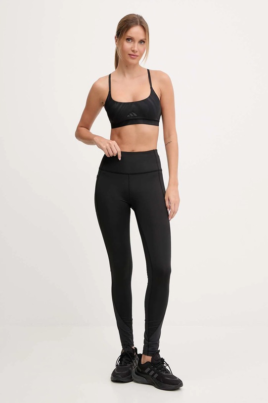 adidas Performance sutien sport Powerimpact JN2664 negru AW25