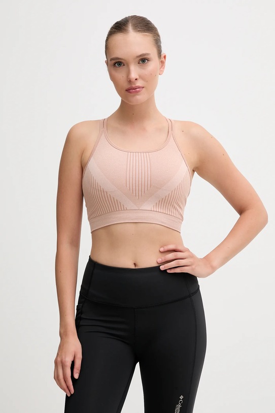 Smartwool top funkcyjny SW002652 pomarańczowy AW25