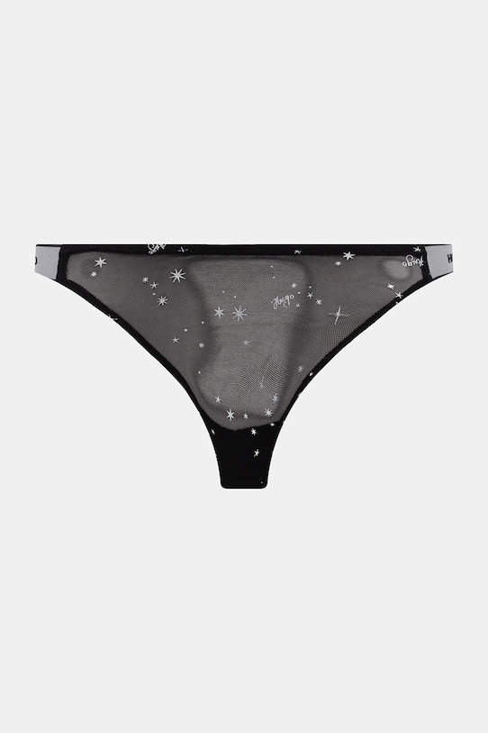 Oblečení Tanga HUGO 3-pack 50550125 černá