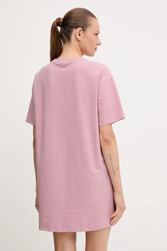 HUGO t-shirt piżamowy 50549918 różowy AW25