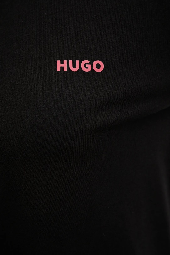 Tričko s dlhým rukávom HUGO 50555632 čierna
