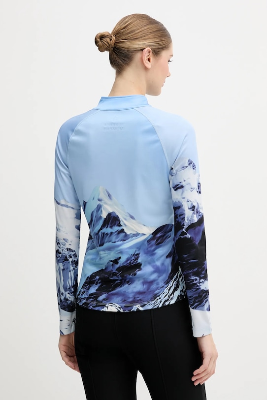 Odzież Perfect Moment longsleeve funkcyjny W3001227 niebieski