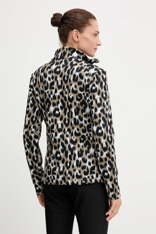 Odzież Fusalp longsleeve funkcyjny Orion Leopard I1203 zielony