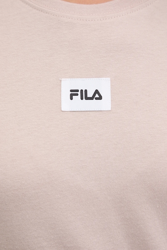 Fila piżama bawełniana FPW4218 beżowy
