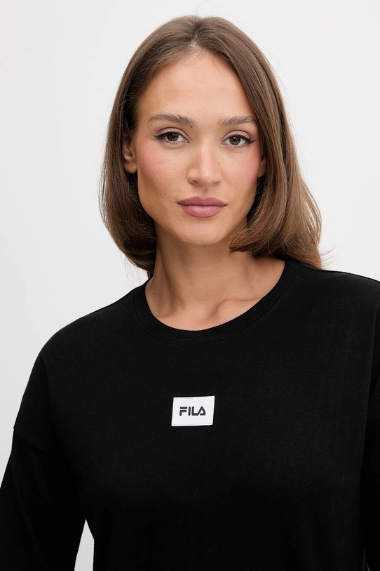 Odzież Fila piżama bawełniana FPW4218 czarny