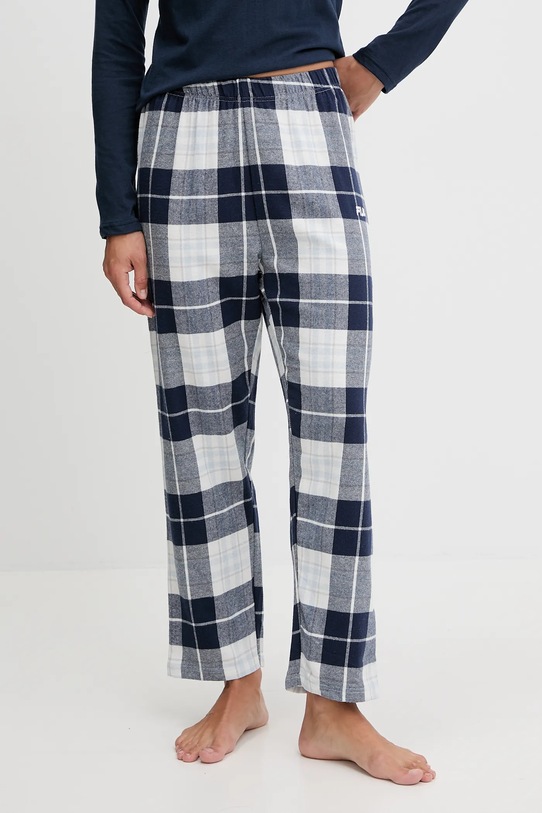 Fila piżama bawełniana granatowy FPW4223