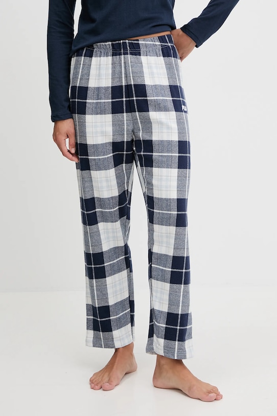 Fila piżama bawełniana granatowy FPW4223