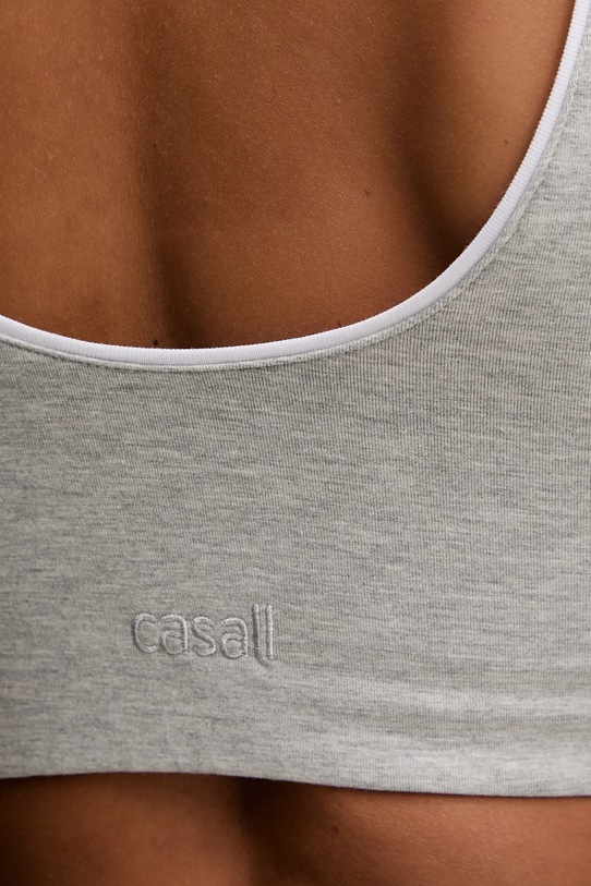 Casall biustonosz do jogi Sublime szary 25402