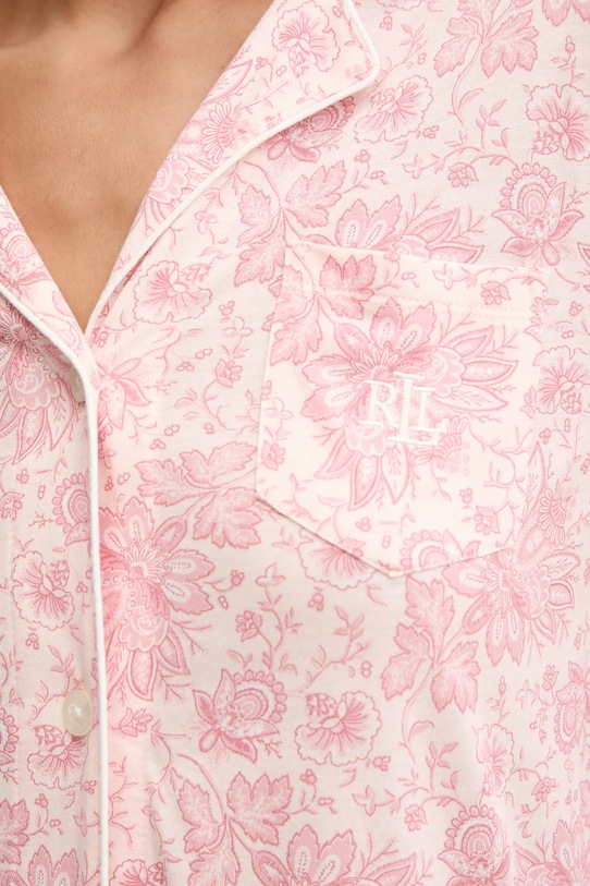 Lauren Ralph Lauren cămașă de noapte roz ILN32443