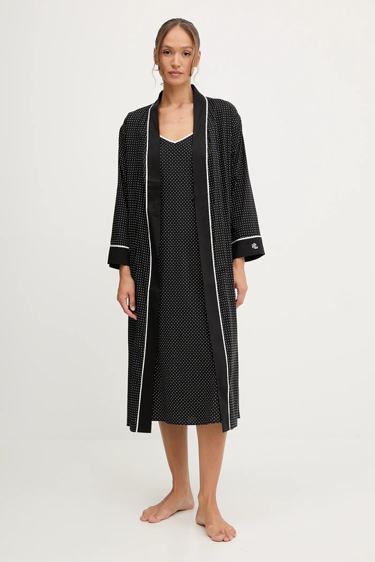 Odzież Lauren Ralph Lauren szlafrok ILN52439 czarny