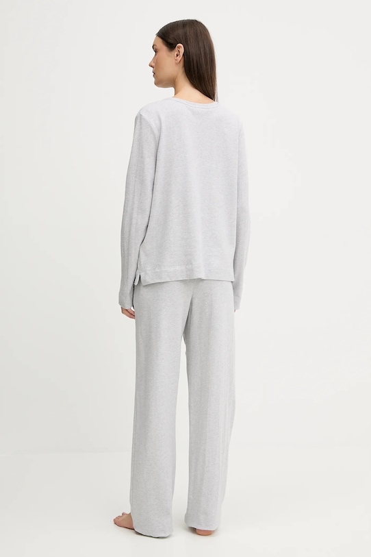 Lauren Ralph Lauren pijamale de bumbac gri ILN72453