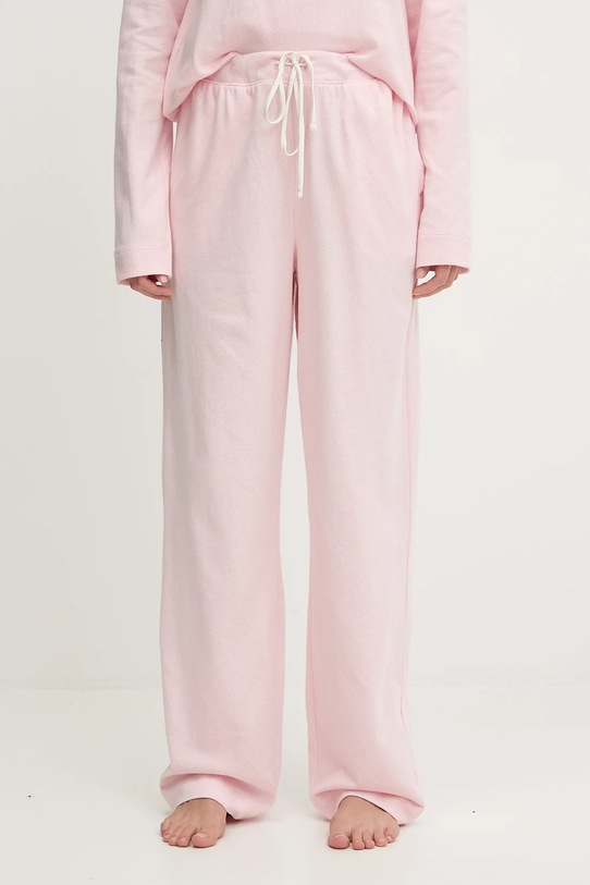 Odzież Lauren Ralph Lauren piżama bawełniana ILN72453 różowy