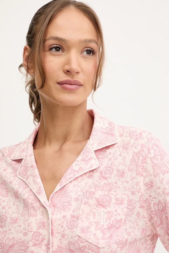 Pidžama Lauren Ralph Lauren ILN92443 roza