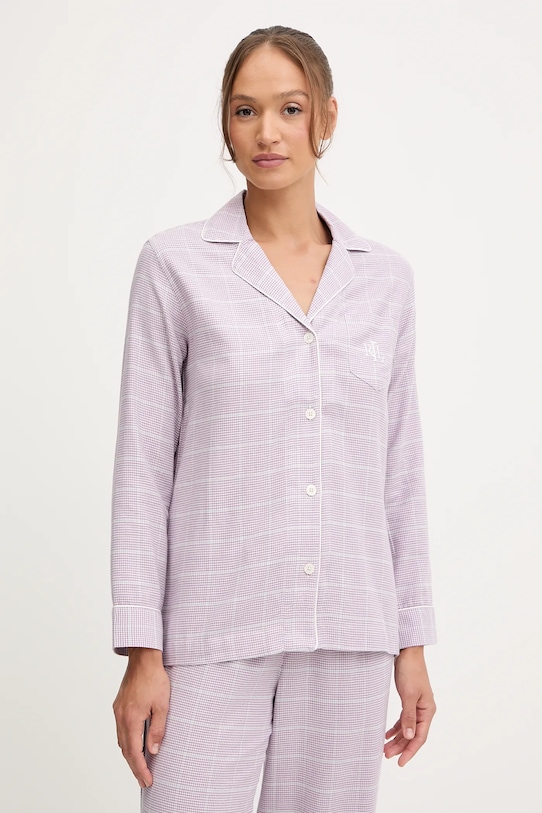 Odzież Lauren Ralph Lauren piżama ILN92448 fioletowy