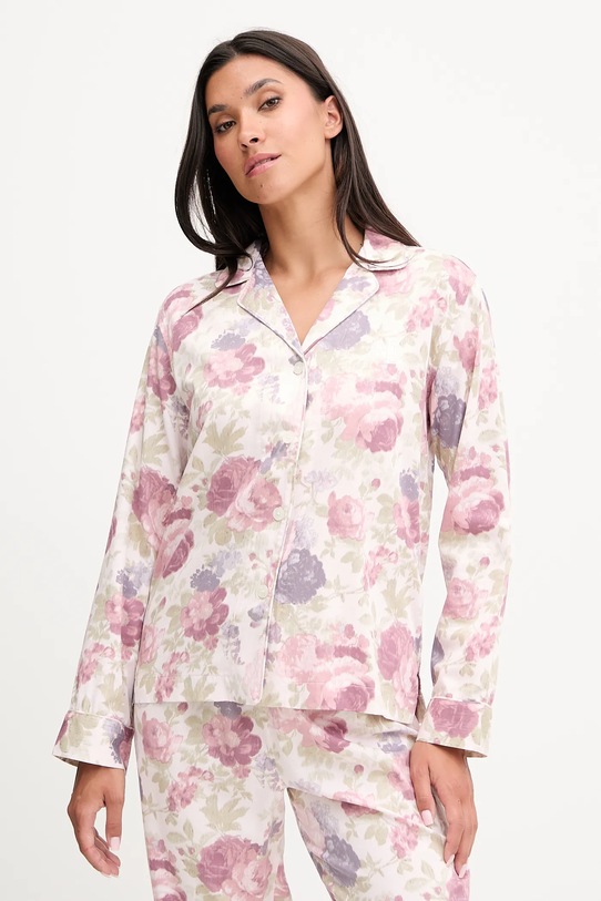 Pyžamo Lauren Ralph Lauren ILN92449 ružová AW25