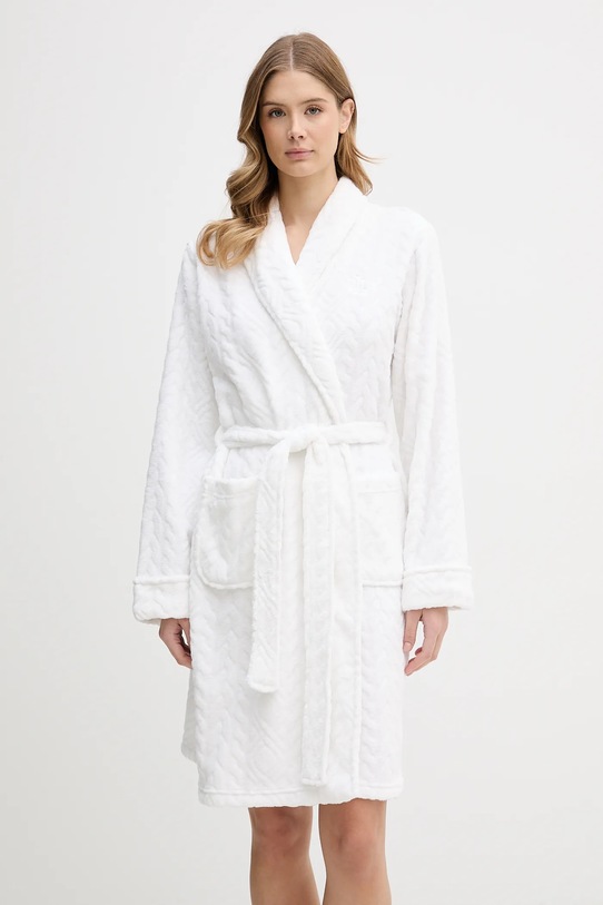 Lauren Ralph Lauren szlafrok dzianina biały ILN42455F