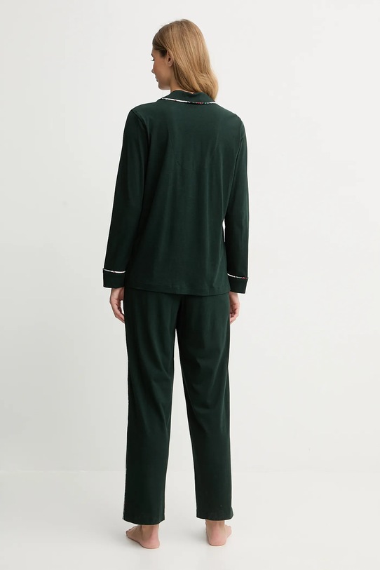 Lauren Ralph Lauren piżama ILN72467F zielony AW25