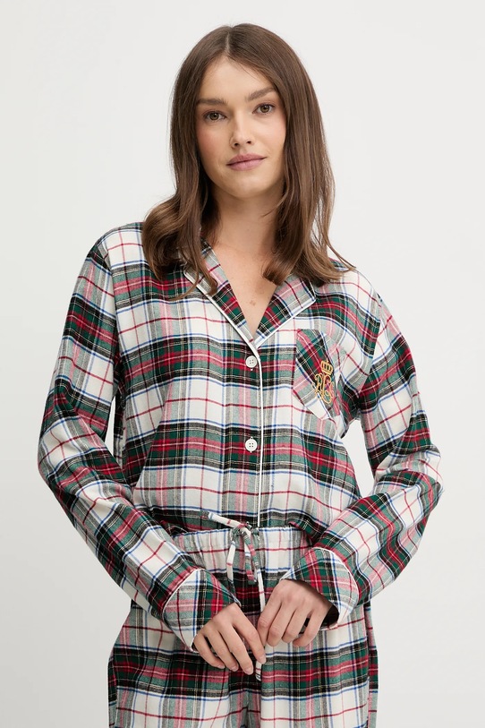 Lauren Ralph Lauren piżama ILN92457F beżowy AW25