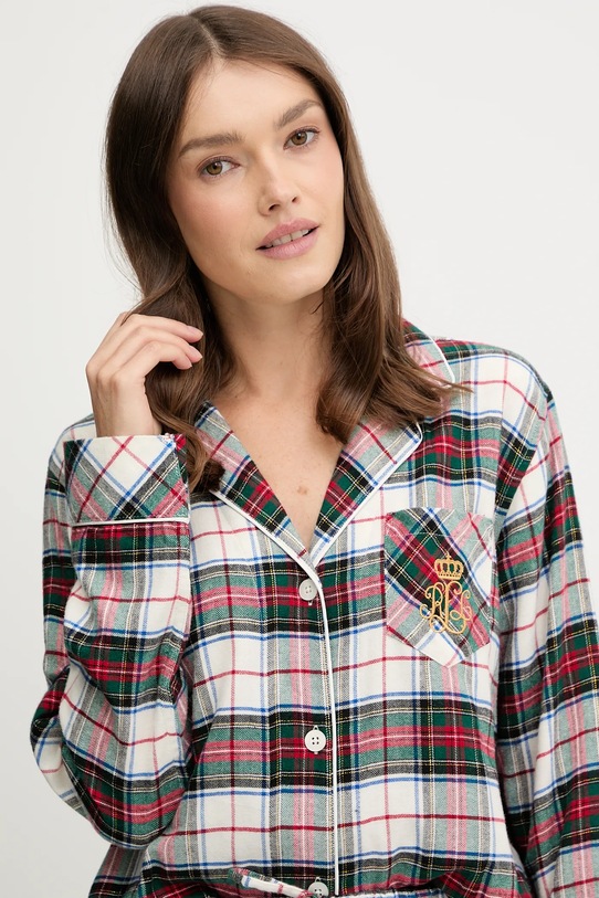 Lauren Ralph Lauren piżama ILN92457F beżowy