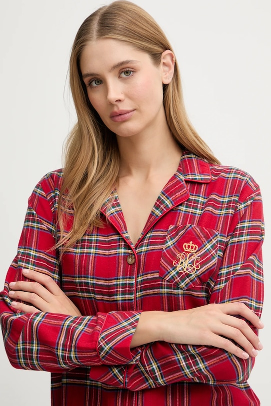 Lauren Ralph Lauren piżama ILN92457F czerwony