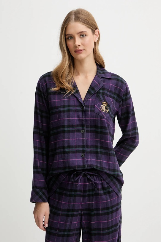 Odzież Lauren Ralph Lauren piżama ILN92457F fioletowy