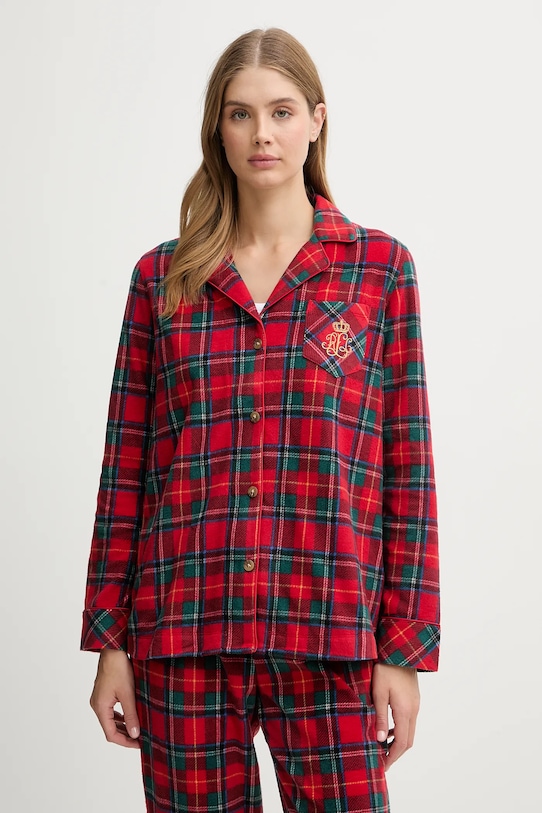Lauren Ralph Lauren piżama ILN92458F czerwony AW25