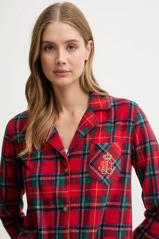 Lauren Ralph Lauren piżama ILN92458F czerwony