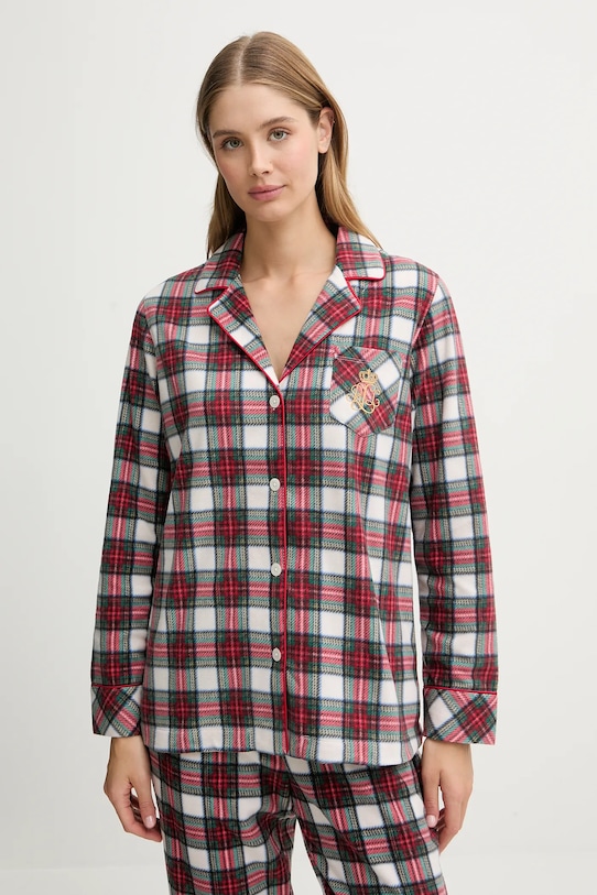 Lauren Ralph Lauren piżama ILN92458F czerwony AW25