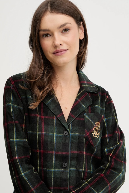Lauren Ralph Lauren piżama ILN92458F zielony