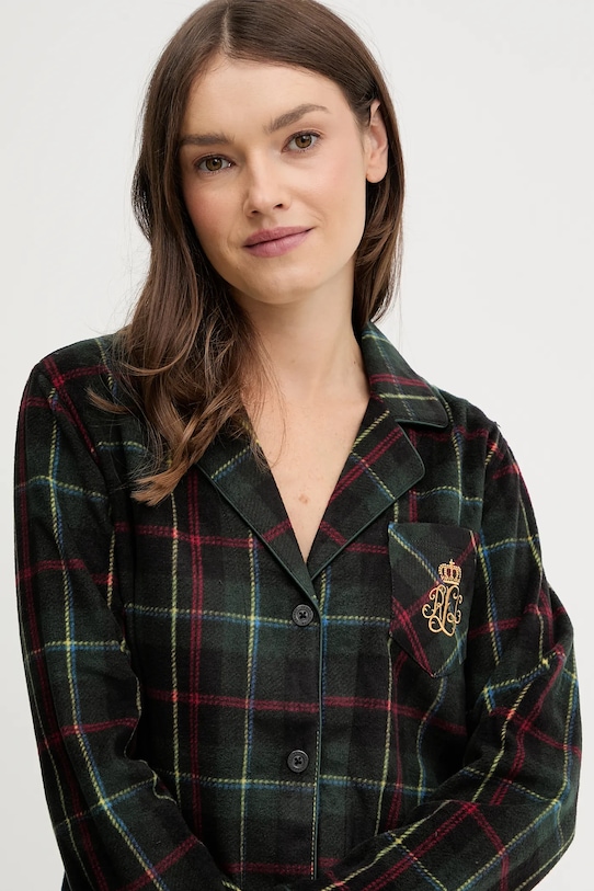 Lauren Ralph Lauren piżama ILN92458F zielony