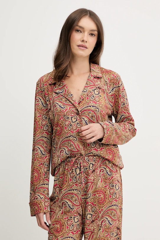 Lauren Ralph Lauren piżama ILN92467F czerwony AW25