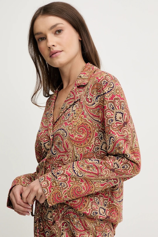 Lauren Ralph Lauren piżama ILN92467F czerwony