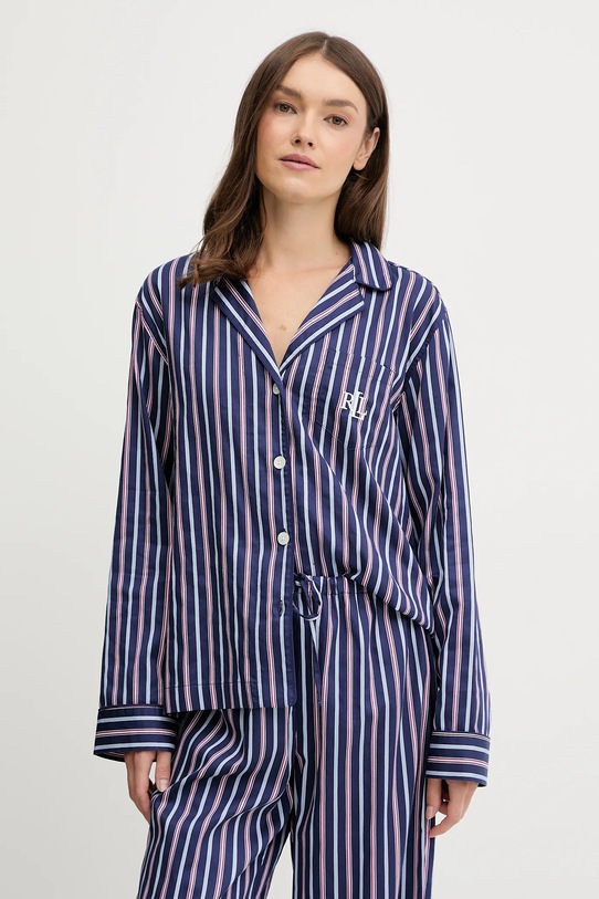 Lauren Ralph Lauren piżama ILN92479 granatowy AW25