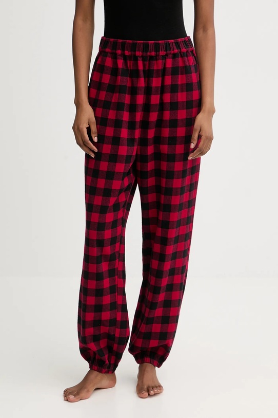 Polo Ralph Lauren piżama bawełniana czerwony 4P0703