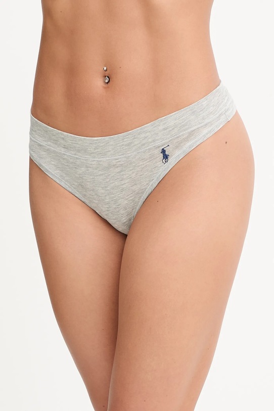 Polo Ralph Lauren tanga uni gri 4P0512