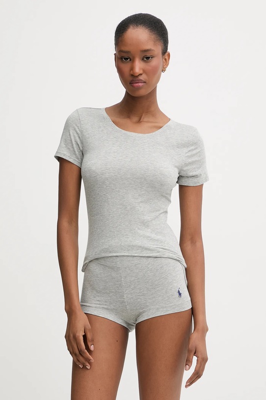 Polo Ralph Lauren piżama dzianina szary 4P0719