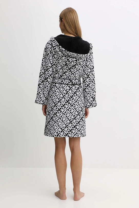 Dkny accappatoio YI00065 nero AW25