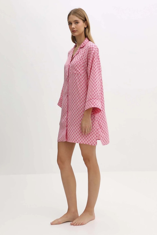 Dkny koszula nocna YI30061 różowy AW25
