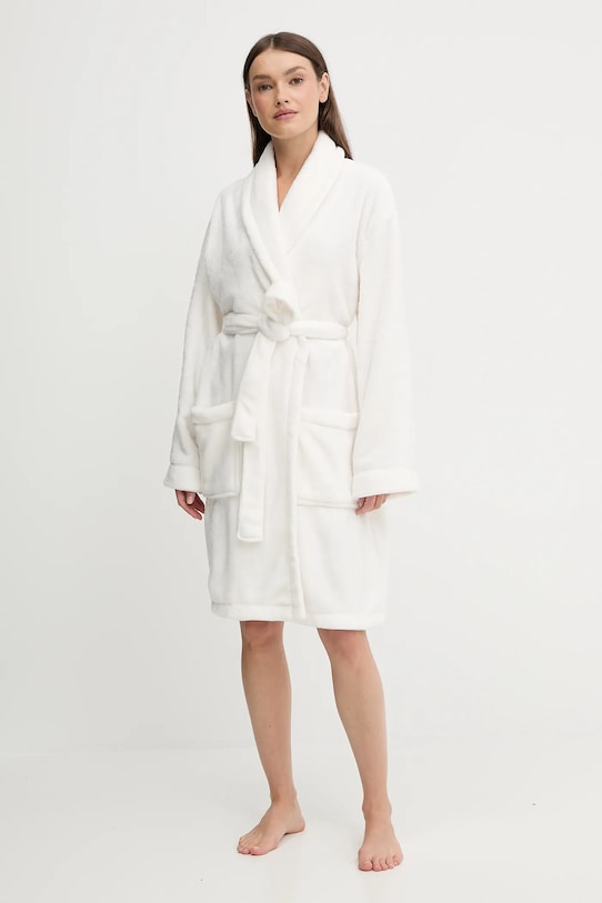 Dkny szlafrok dzianina biały YI10077F