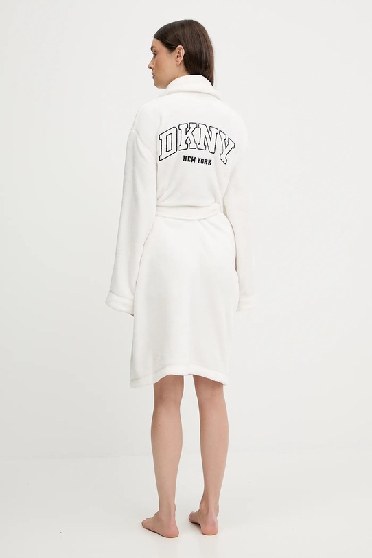 Dkny szlafrok YI10077F biały AW25