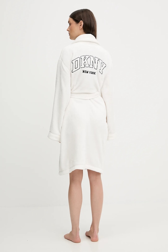 Dkny szlafrok YI10077F biały AW25