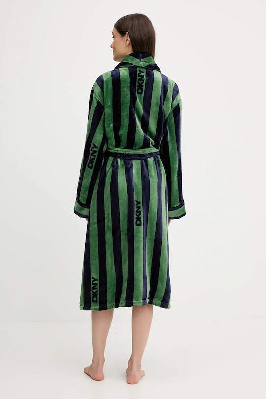 Dkny szlafrok YI20077F granatowy AW25