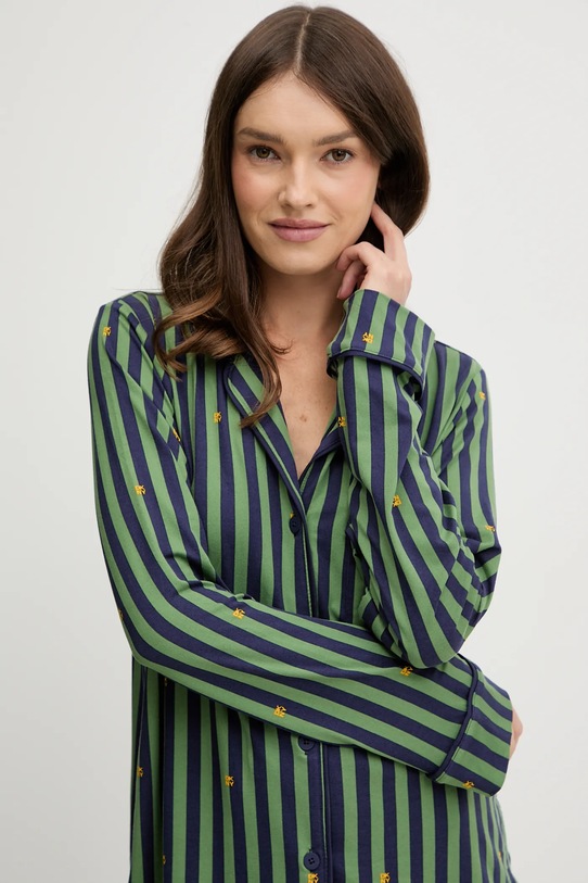 Dkny piżama YI90076 zielony