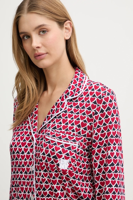 Dkny piżama YI90083 czerwony
