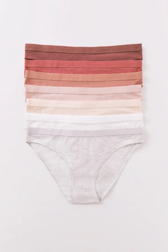 women'secret figi 7-pack 4932672 bordowy AW25