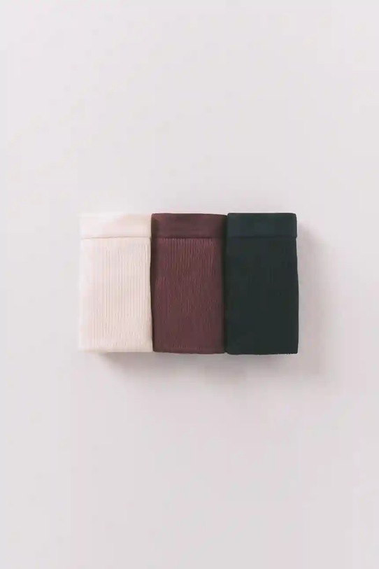 women'secret stringi 3-pack 4932667 zielony AW25