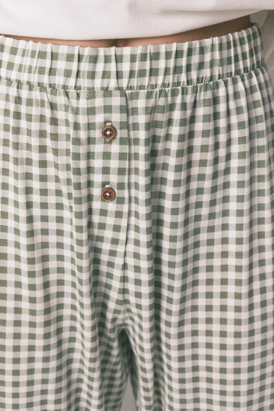 women'secret piżama bawełniana 3132136 biały