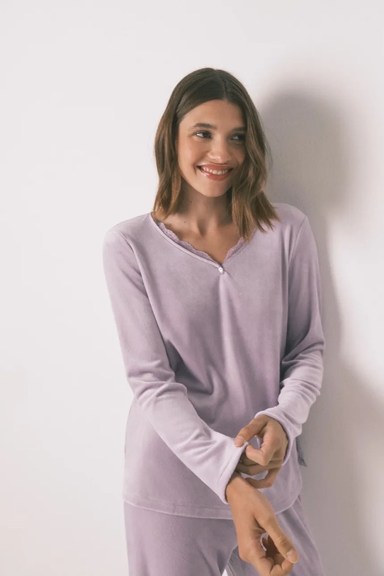 women'secret piżama 3592436 fioletowy AW25