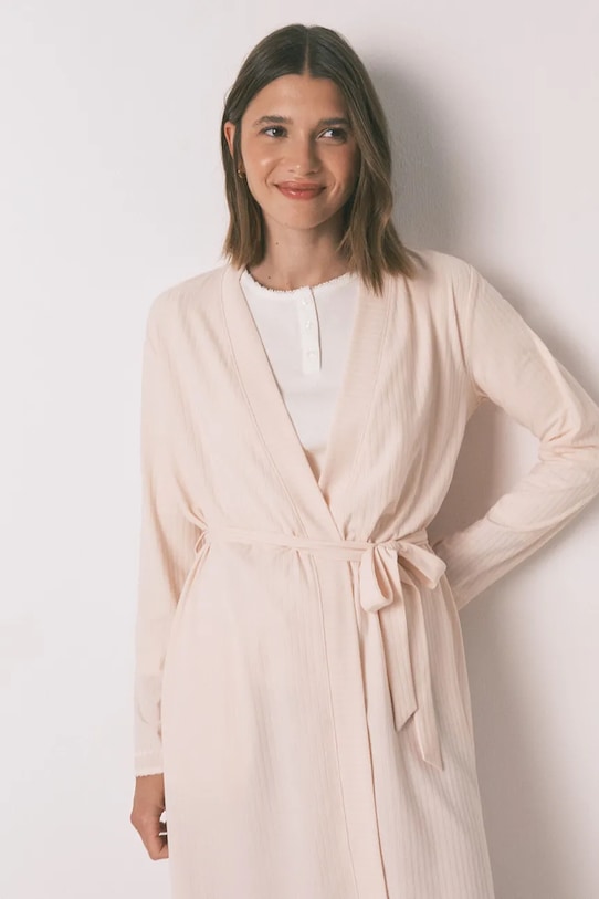 Odzież women'secret szlafrok 4682690 różowy