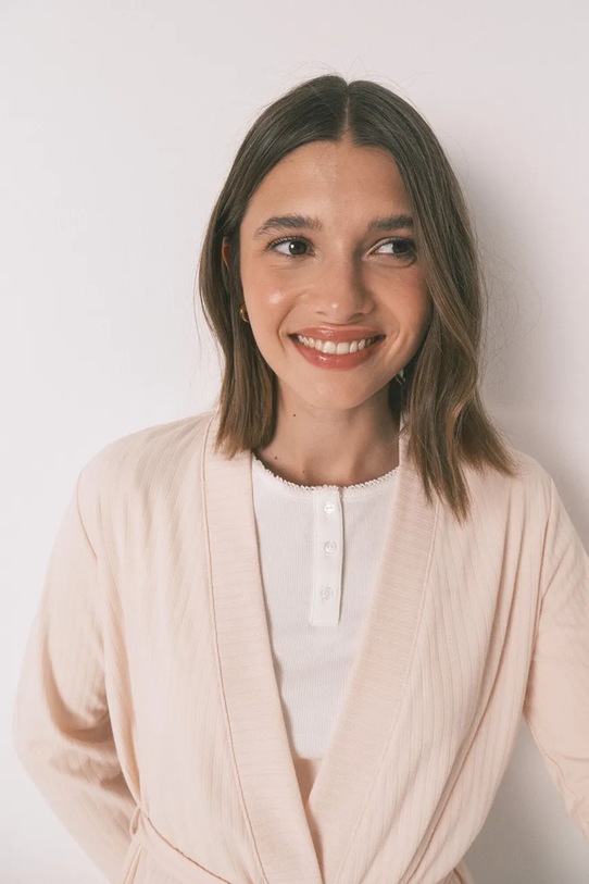 women'secret szlafrok różowy 4682690
